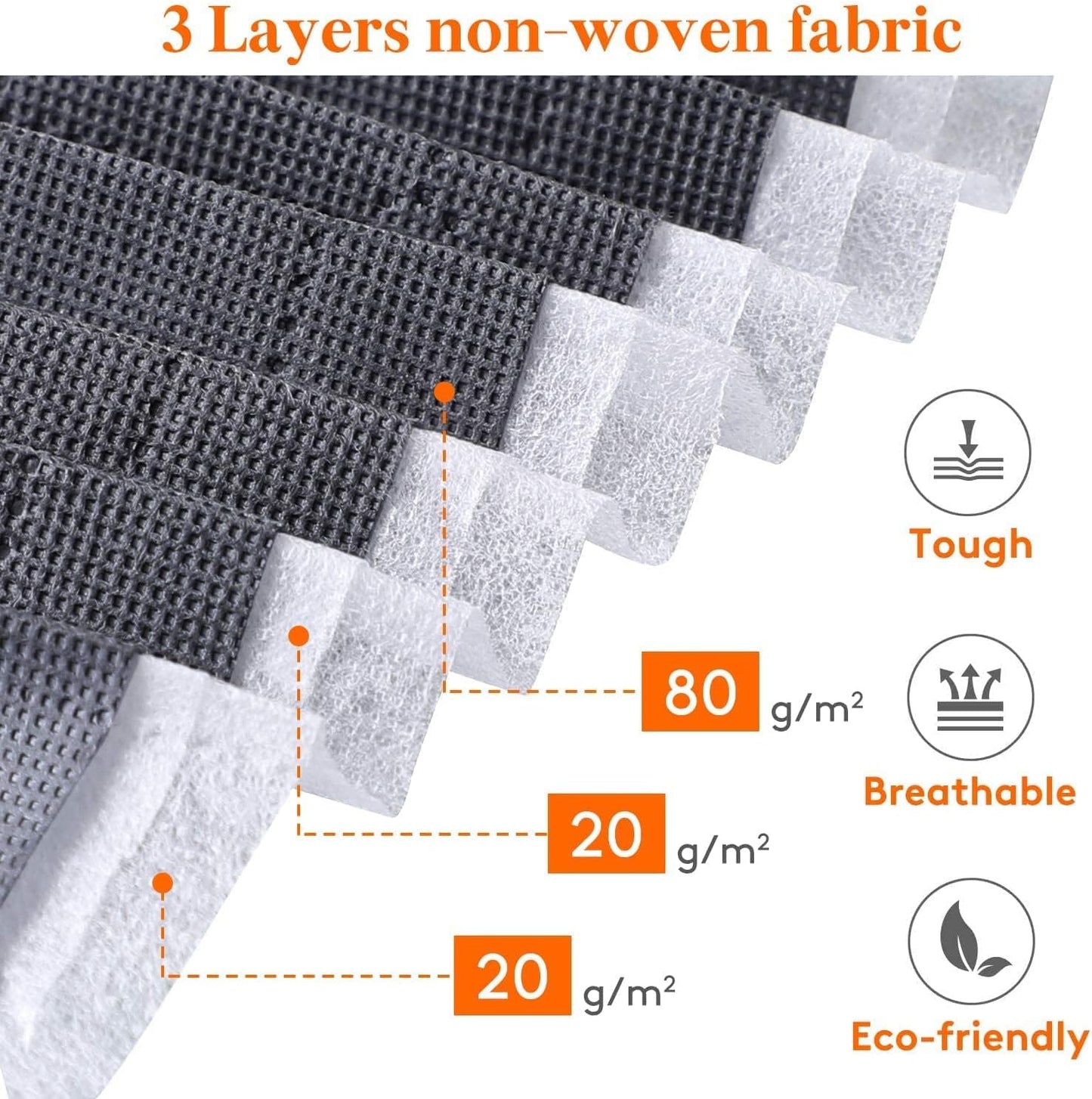 Pack of 4 storage bags