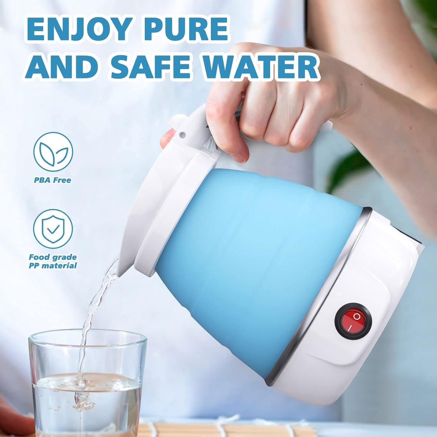Silicone electric kettle