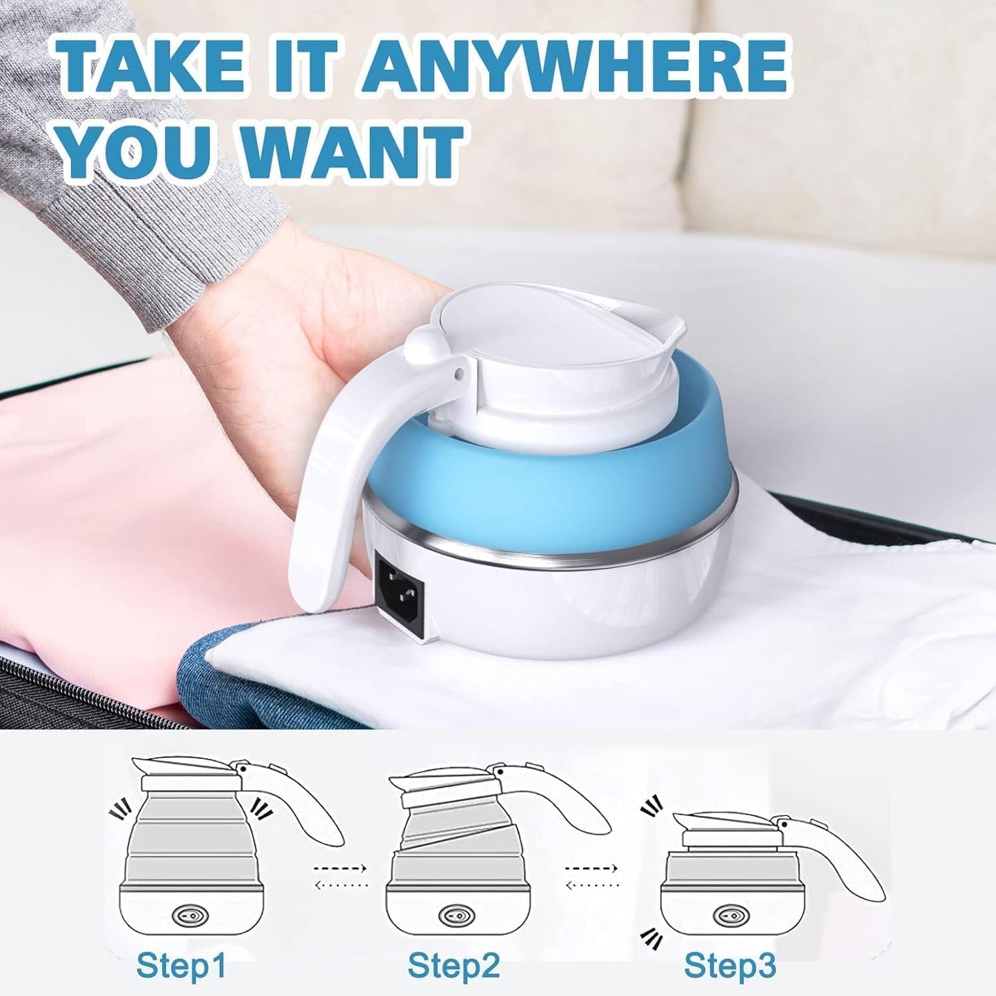 Silicone electric kettle