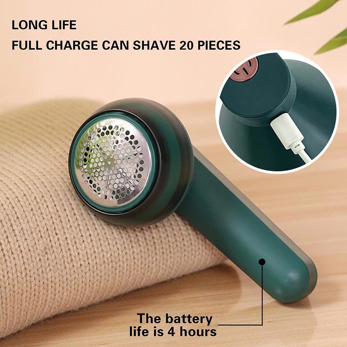 Reachable lint remover machine